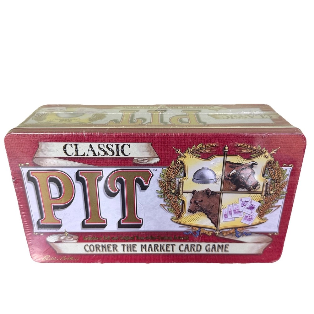 Pit Card Game Winning Moves Classic Tin Edition Corner The Market Sealed